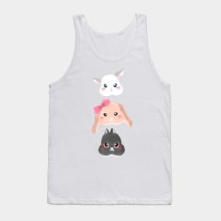 BSC Vertical Line | Rabbit Head | Bunniesmee Tank Top